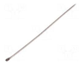 Rope | acid resistant steel A4 | Ørope: 2mm | L: 10m | 25kg