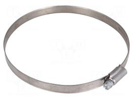 Worm gear clamp | W: 12mm | Clamping: 120÷140mm | Man.series: DD | W2