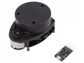 Sensor: distance | laser | 5VDC | USB-UART | 0÷6m | 360° | Resolution: 1°