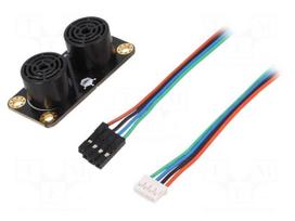 Sensor: distance | ultrasonic | 3.3÷5VDC | Gravity,I2C | f: 50 Hz