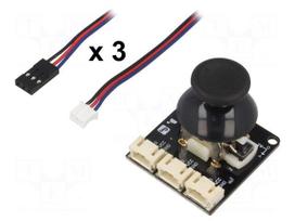 Sensor: touch | joystick | analog | 3.3÷5VDC | Channels: 3 | Gravity