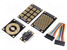 Sensor: touch | analog | 5V | Kit: 4 keyboards,adapter,wire jumpers