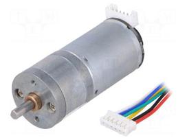 Motor: DC | with encoder,with gearbox | 12VDC | 5.5A | Shaft: D spring