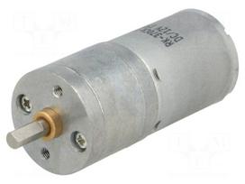 Motor: DC | with gearbox | Medium Power | 12VDC | 2.1A | Shaft: D spring