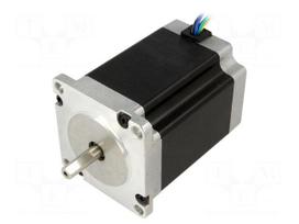 Motor: stepper | 8.6VDC | Shaft: D spring | max.1341mNm | 1A