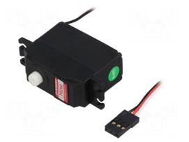 Motor: servo | 4.8÷6VDC | mini | analogue | 26g | 35.5x15x29mm | plastic