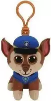 Breloczek TY Beanie Babies kepurė „Paw Patrol“ – Chase 8,5 cm