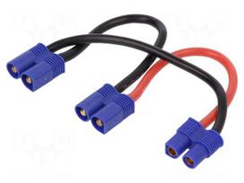 RC accessories: splitter | 100mm | 14AWG | Insulation: silicone