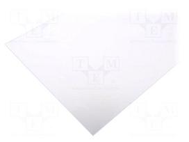 Sheet | Dim: 500x500mm | Thk: 2mm | transparent | Series: AKRYLON XT