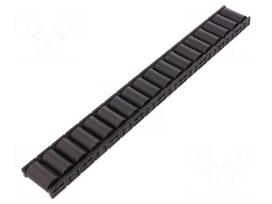 Roller track | technopolymer (POM) | ELEROLL | L: 270mm | W: 34.35mm