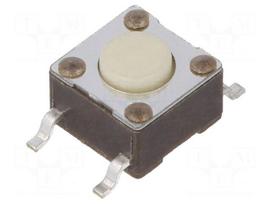 Switch: microswitch TACT | Pos: 2 | SPST-NO | 0.05A/24VDC | Body: brown