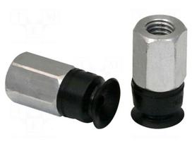 Suction cup | Nitrile rubber NBR | 8mm | Mounting: M5-IG | 1.5g | 2.3N
