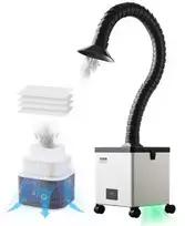 Vevor 85W litavimo dūmų ištraukiklis su 3 filtrų sistema
