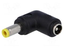 Adapter | Out: 5,5/2,5 | Plug: right angle | Input: 5,5/2,1 | 7A