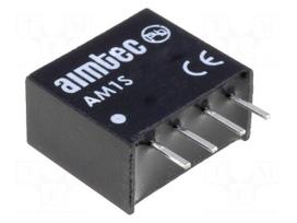 Converter: DC/DC | 1W | Uin: 4.5÷5.5V | 24VDC | Iout: 42mA | SIP4 | 1.8g