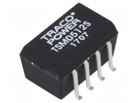 Converter: DC/DC | 1W | Uin: 4.5÷5.5V | Uout: 12VDC | Iout: 80mA | SMD