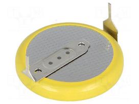 Battery: lithium | 3V | CR2032,coin | 2pin,for PCB | Ø20x3.2mm | 230mAh