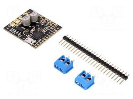 DC-motor driver | 20kHz | I2C,TTL,USB | 19A | Uin mot: 6.5÷30V
