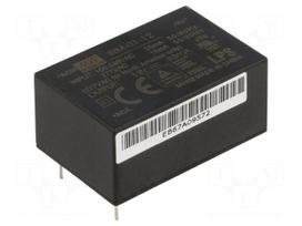 Power supply: switched-mode | modular | 1W | 12VDC | 33.7x22.2x15mm