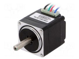 Motor: stepper | 3.8VDC | Shaft: D spring | max.58.6mNm | 670mA