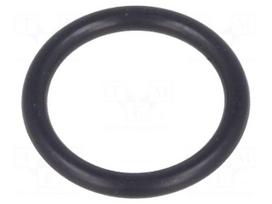 O-ring gasket | NBR | Thk: 1.5mm | Øint: 10mm | M12 | black | -30÷120°C