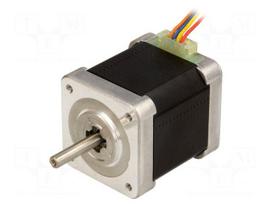 Motor: DC | 2-phase,bipolar,stepper | 24VDC | step 1,8° | 0.51Nm | 1A