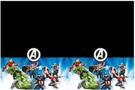 „Avengers“ visžalis plastikinis staltiesė 120x180 cm
