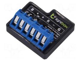 RGB controller | IP00 | 12÷24VDC | in housing,in mounting box | 12A