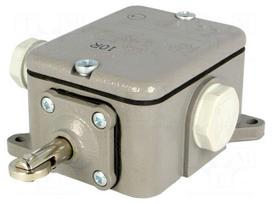 Limit switch | pusher with parallel roller | NO + NC | 16A | IP56