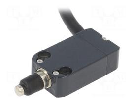 Limit switch | pin plunger Ø7mm with dust protection cap | 10A