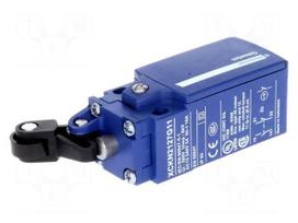 Limit switch | lever R 22mm, plastic roller Ø14mm | NO + NC | 10A