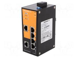 Industrial module: switch PoE Ethernet | unmanaged | 12÷57VDC