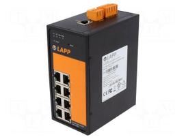 Industrial module: switch Ethernet | unmanaged | 18÷30VDC | RJ45