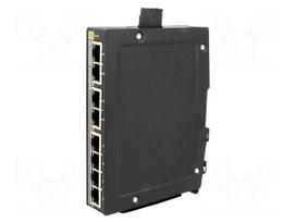 Industrial module: switch Ethernet | unmanaged | 9÷60VDC | RJ45