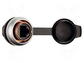 Connecting cable | IP65 | Connection: RJ45 | 24V | 1.5A | plug