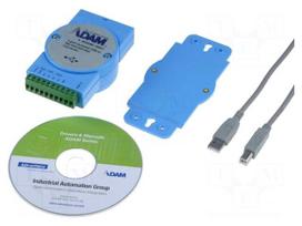 Industrial module: converter | USB / RS232/RS422/RS485 | 10÷30VDC