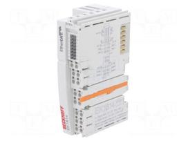 Industrial module: coupler | 24VDC | RJ45 x2 | -25÷60°C | IP20 | OUT: 4