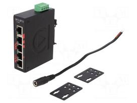 Industrial module: switch Ethernet | unmanaged | 12÷48VDC | RJ45