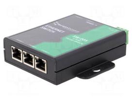 Industrial module: switch Ethernet | unmanaged | 5÷30VDC | RJ45