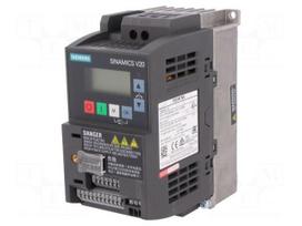 Inverter | Max motor power: 0.75kW | Usup: 200÷240VAC | 0÷599Hz | IN: 6