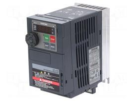 Vector inverter | Max motor power: 0.37kW | Usup: 200÷230VAC | 3.3A