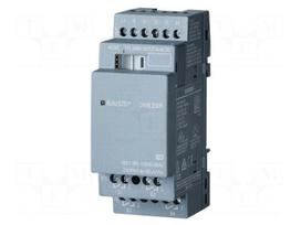 Module: extension | IN: 4 | OUT: 4 | OUT 1: relay | OUT 1: 5A | LOGO!8