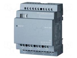 Module: extension | IN: 8 | OUT: 8 | OUT 1: relay | OUT 1: 5A | LOGO!8