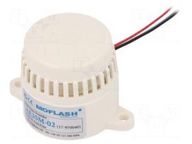 Signaller: sound | buzzer | 6÷28VDC | 95dB | Series: AE35 | IP30 | 50mA