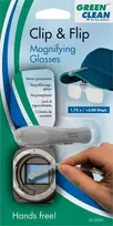 Green Clean Prisegami ir apverčiami didinamieji stiklai