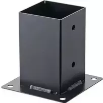 Modulinės konstrukcijos atraminis tvirtinimas Suki International 90x90mm antracito spalvos