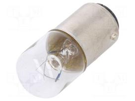 Signallers accessories: bulb | plug-in | BA15D | Usup: 24VDC | 7W