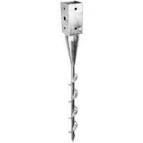 Įsukama atrama stulpams Arras 50x50x650mm karštai cinkuota