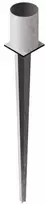 Įkasama atrama stulpams Arras d80/750x150x2mm karštai cinkuota