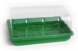Gl Plastic Kambarinis šiltnamis daigams 37x24x17cm